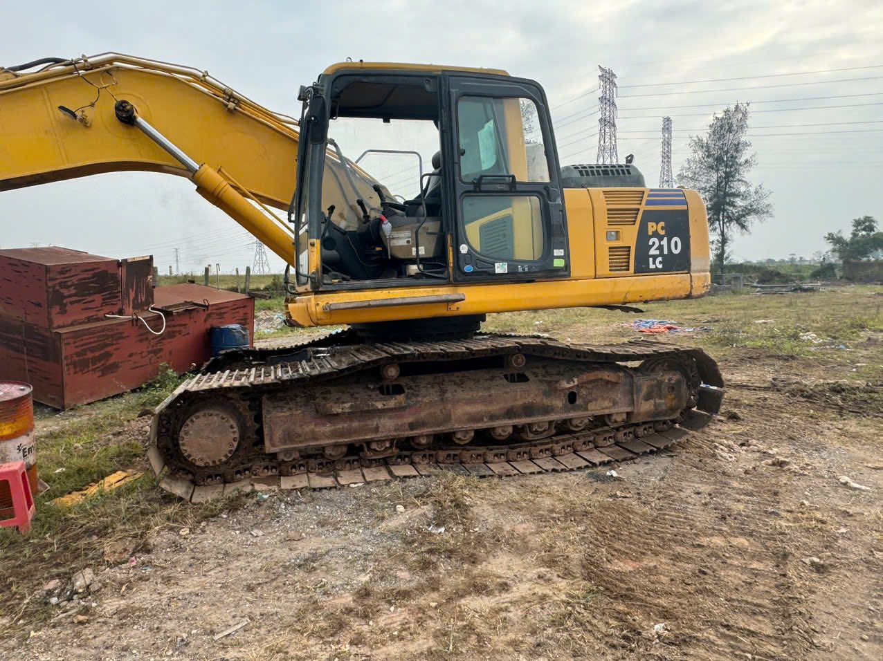 Máy xúc điện Komatsu PC210-E